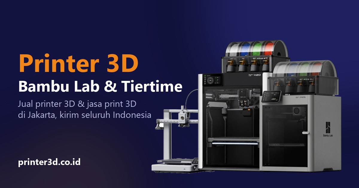 Kontak Raja3D untuk printer 3D dan jasa print 3D di Jakarta